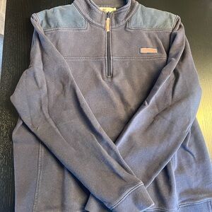 Vineyard Vines Blue Half-Zip Sweatshirt